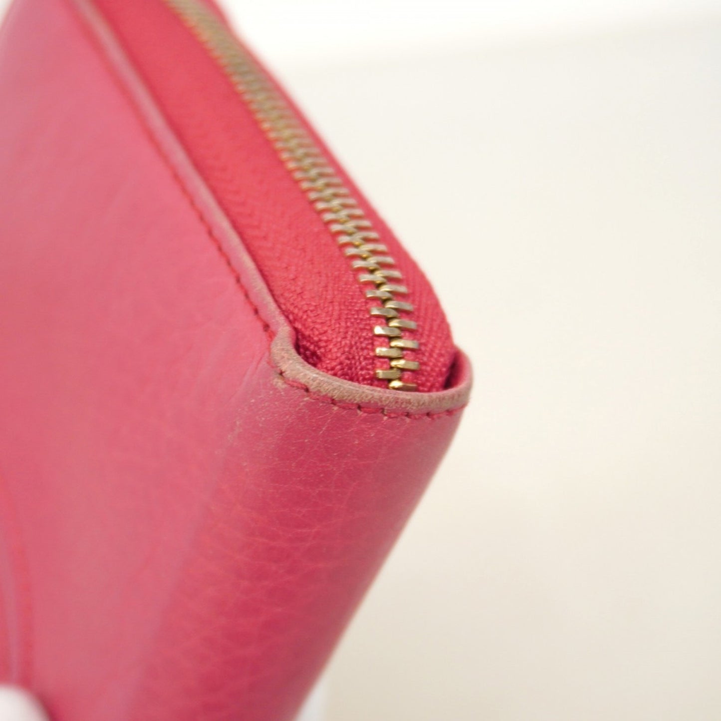 Gucci Soho Long Wallet 308280 Leather Pink