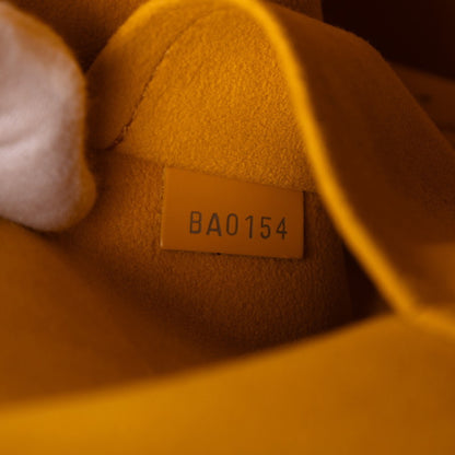 Louis Vuitton Epi Alma Pm Handbag M40619 Citron Yellow Leather