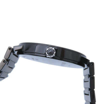 Like New Bvlgari Quartz Black Dlc Coating Bb33S Watch Ss Dial 0175Bvlgari