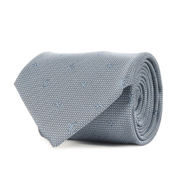 Louis Vuitton Monogram Silk Cravate Blue