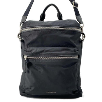 Burberry Backpack Nylon 4064913 Burberry Bag 2Way Shoulder Black