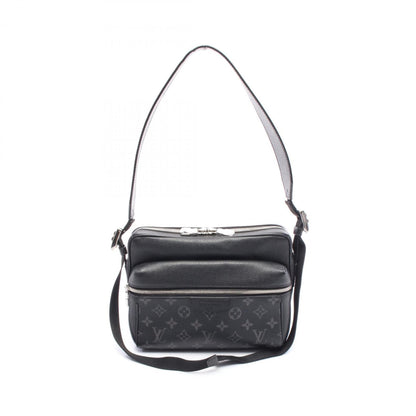 Louis Vuitton Outdoor Messenger Pm Shoulder Bag In Coated Canvas And Leather With Taiga Rama Pattern