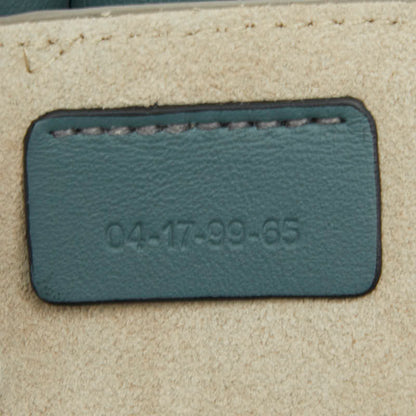 Chlo Chloe Faye Small Crossbody Shoulder Bag In Light Blue Suede