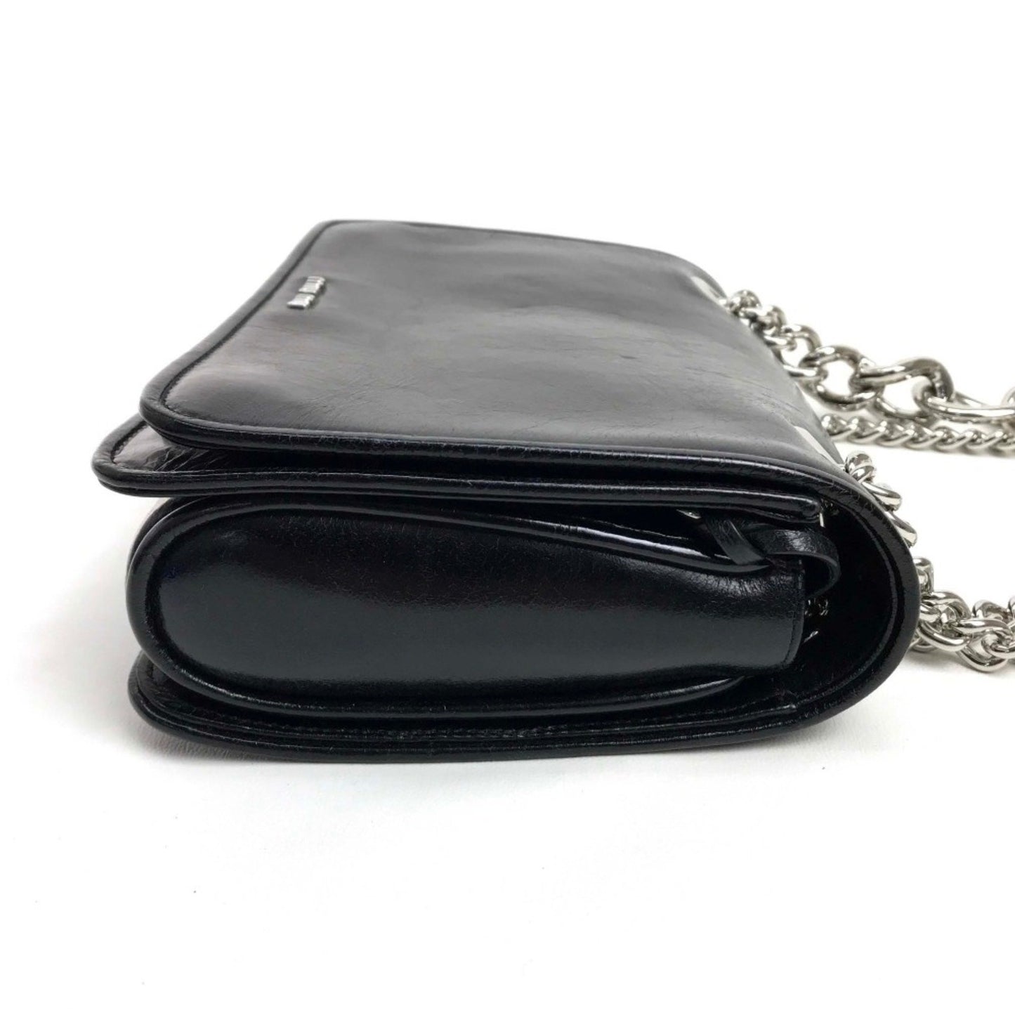 Miu Miu 5Bd015 Bag Chain Shoulder Bag Black