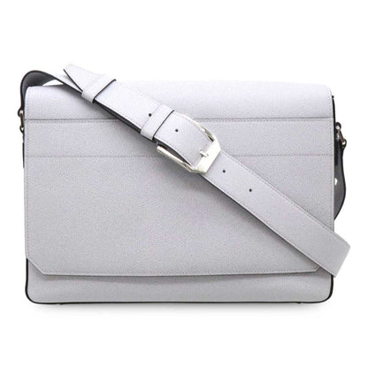 Valextra V-Line Shoulder Bag In Leather
