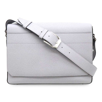 Valextra V-Line Shoulder Bag In Leather