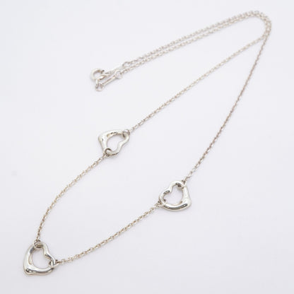 Tiffany Necklace Heart 3P Silver 925