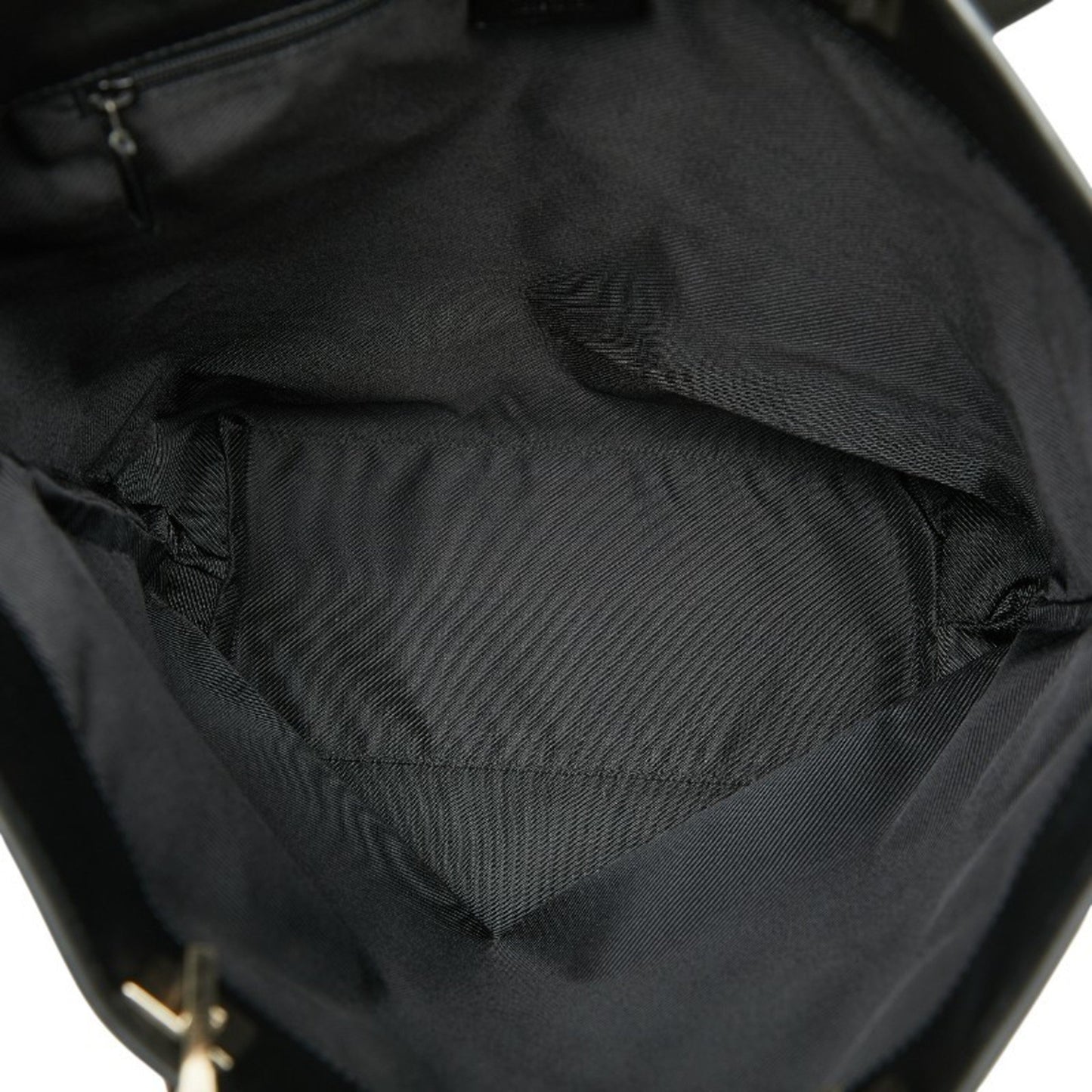 Gucci Gg Canvas Tote Bag Handbag 002 1098 Beige Black Leather