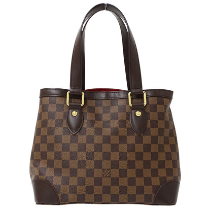 Louis Vuitton Damier Hampstead Pm Tote Bag N51205 Brown