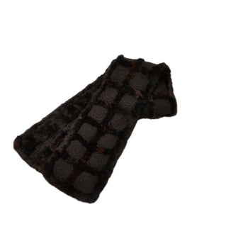 Fendi Scarf Brown Fur