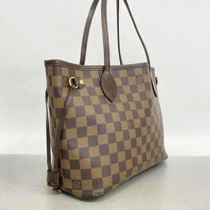 Louis Vuitton Damier Neverfull Pm Tote Bag N51109 Ebene