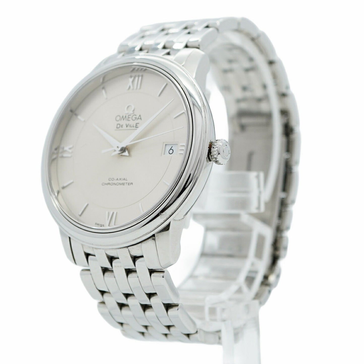 Omega De Ville 424.10.37.20.02.001 Silver Dial