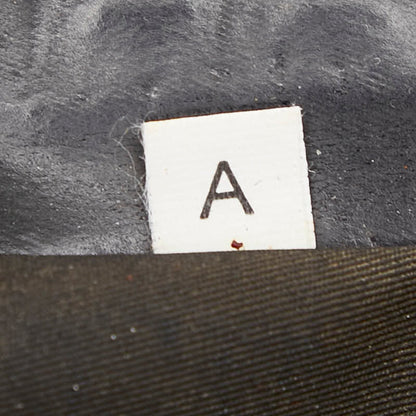 Prada Triangle Logo Plate Shoulder Bag Black Nylon