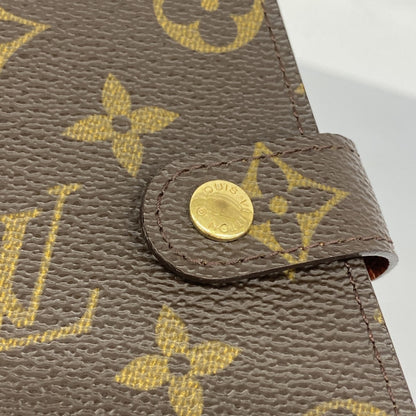 Louis Vuitton Monogram Agenda Pm Planner Cover R20005 Brown