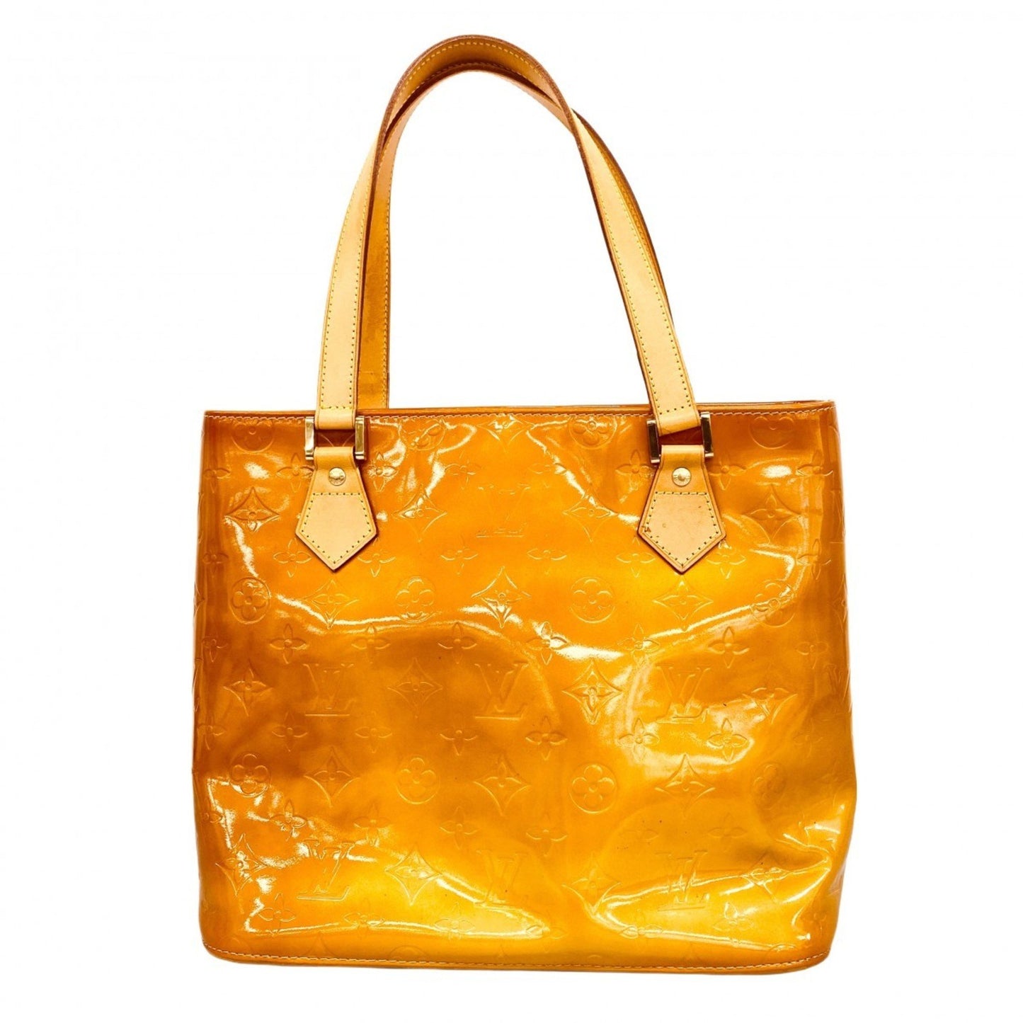 Louis Vuitton Vernis Houston Tote Bag M91004 Beige