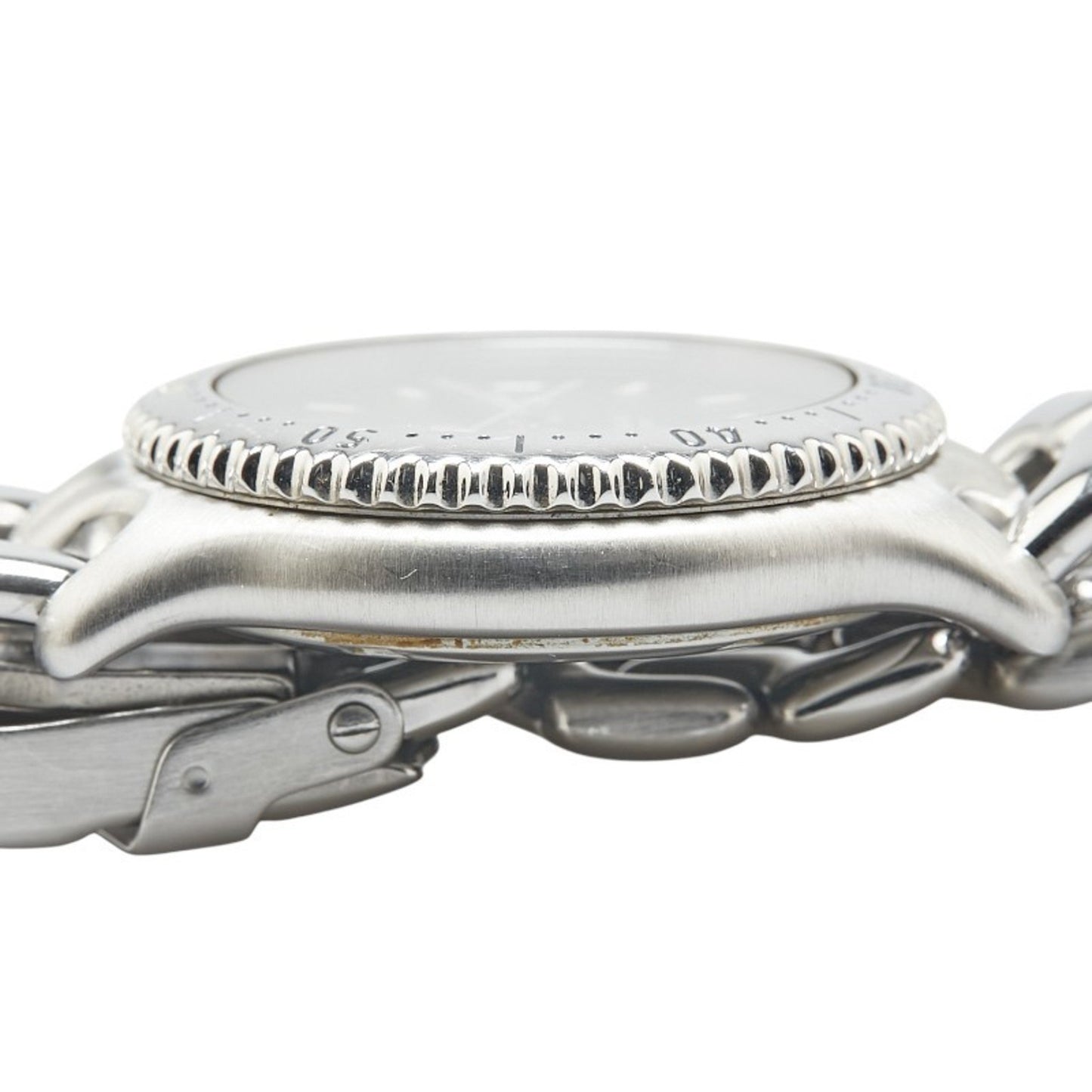 Tag Heuer Cell Watch Wg1214-K0 Quartz Black Dial Stainless Steel