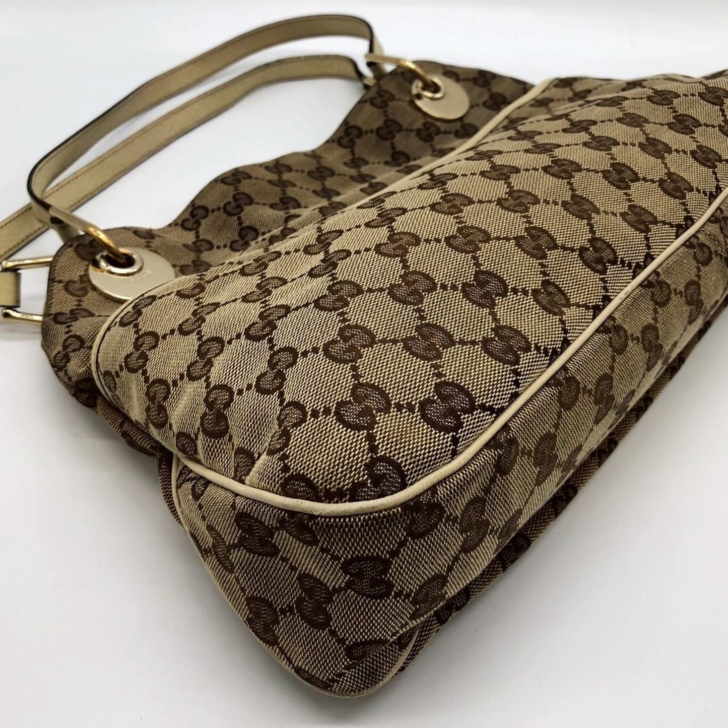 Tote Bag Gg Canvas - Gucci Handbag