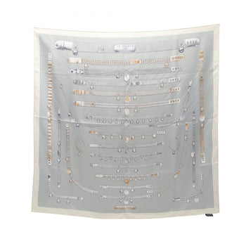 Hermes Herms Carr 90 Le Tresor De Medor Silk Scarf For Women