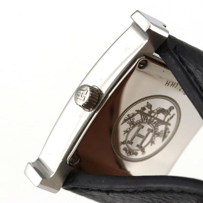 Herms H Watch Hh1.210 Ss Quartz Wristwatch