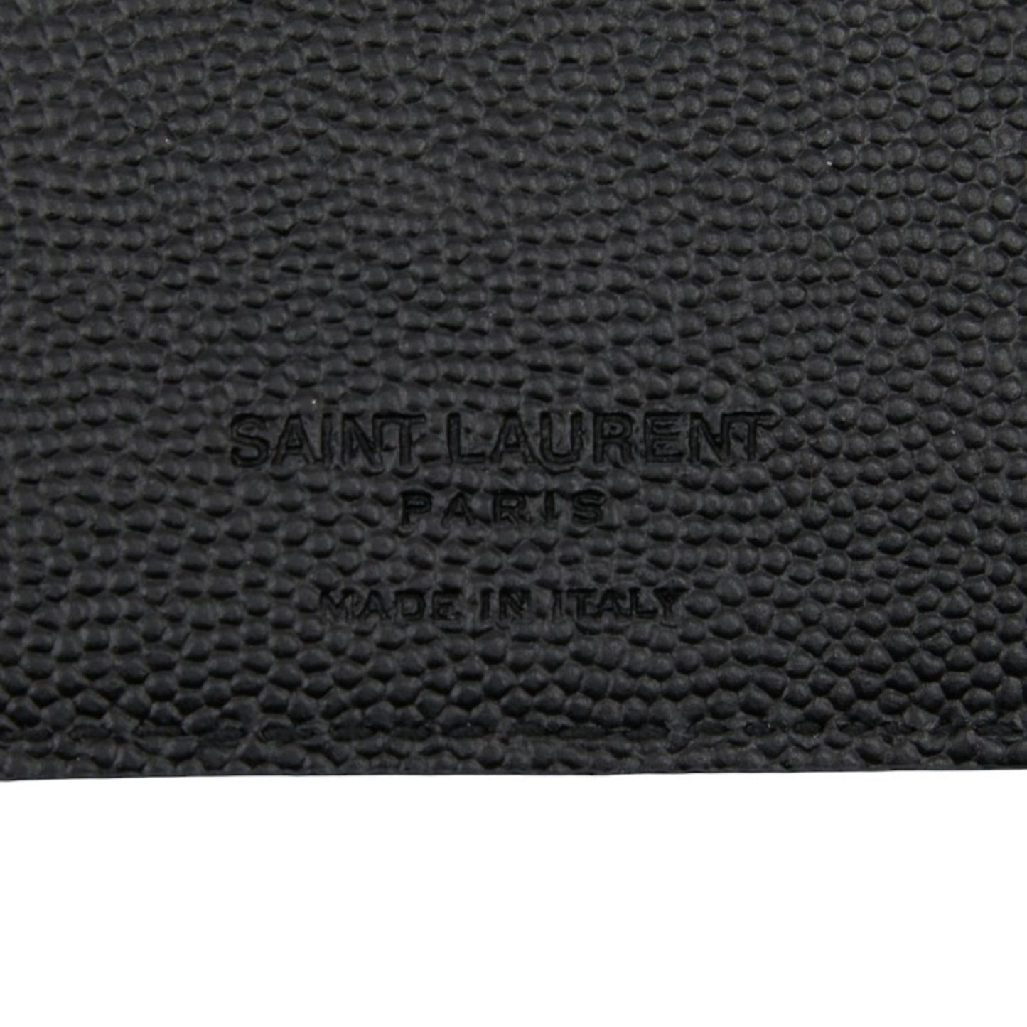 Saint Laurent Continental Wallet 396308 Black Leather