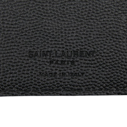Saint Laurent Continental Wallet 396308 Black Leather