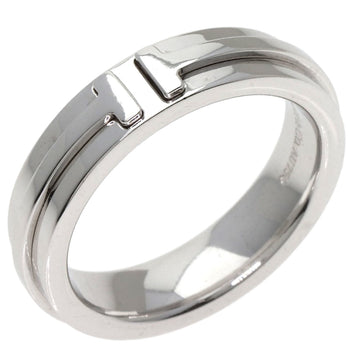 Tiffany & Co. T Two Narrow Ring In 18K White Gold