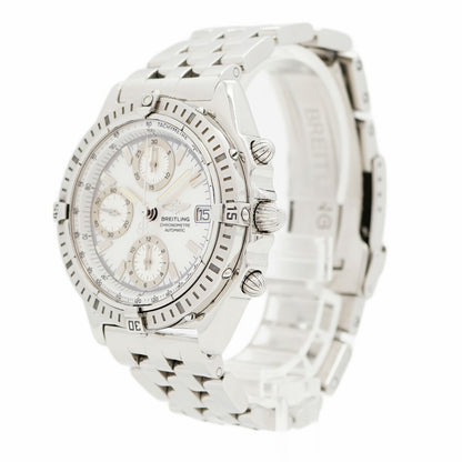 Breitling Chronomat A13352 White Dial