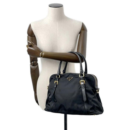 Prada Handbag Nylon 1Bb013 Prada 2Way Bag Black