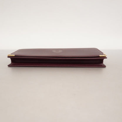 Leather Cartier Long Wallet (Bi-Fold)