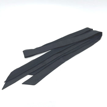 Chanel Coco Mark Matelasse Apparel Accessory Scarf Bow Tie Silk