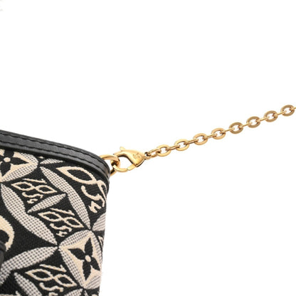 Louis Vuitton Jacquard Portefeuille Dauphine Black With Gold Hardware