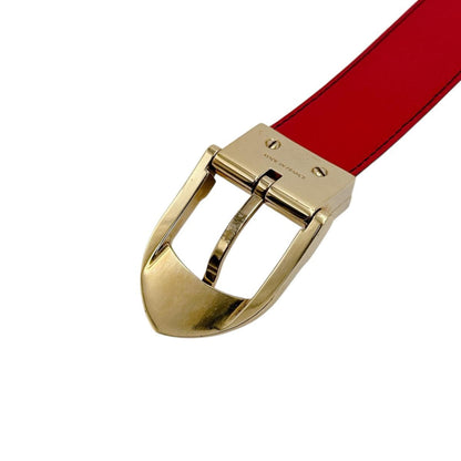 Louis Vuitton Louis Vuitton Belt Epi Red Leather
