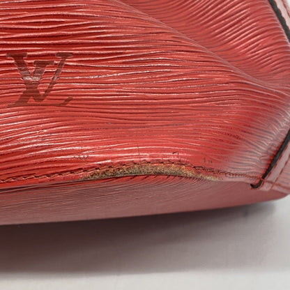 Louis Vuitton Epi Petit Noe Shoulder Bag M44107 Castilian Red