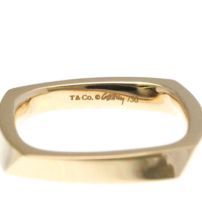 Tiffany Torque Narrowing Pink Gold (18K) Fashion No Stone Band Ring Pink Gold