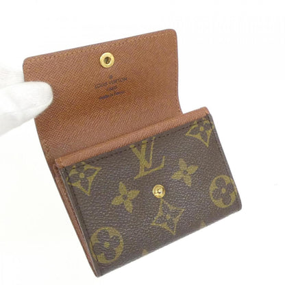 Louis Vuitton Monogram Porte-Monnaie Plat M61930 Wallet/Coin Case
