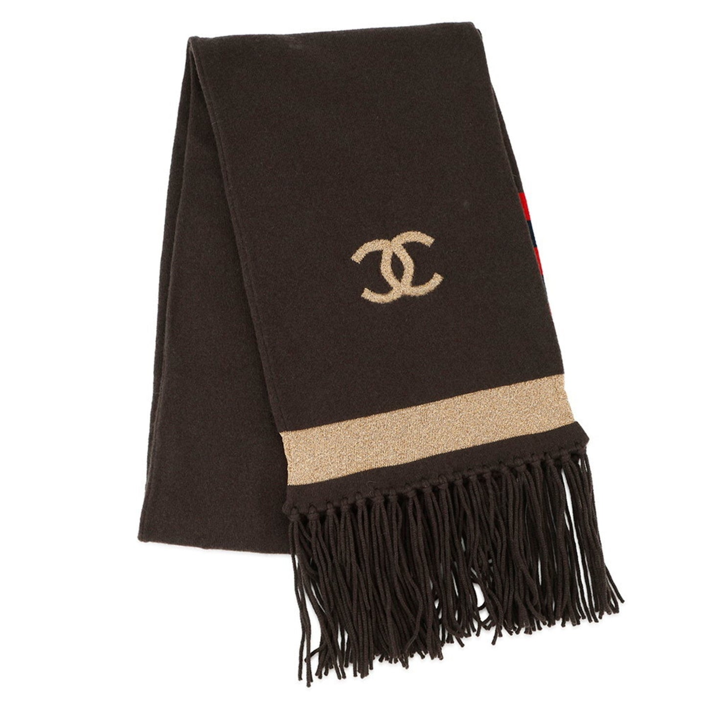 Chanel Coco Mark Cashmere Scarf P36264