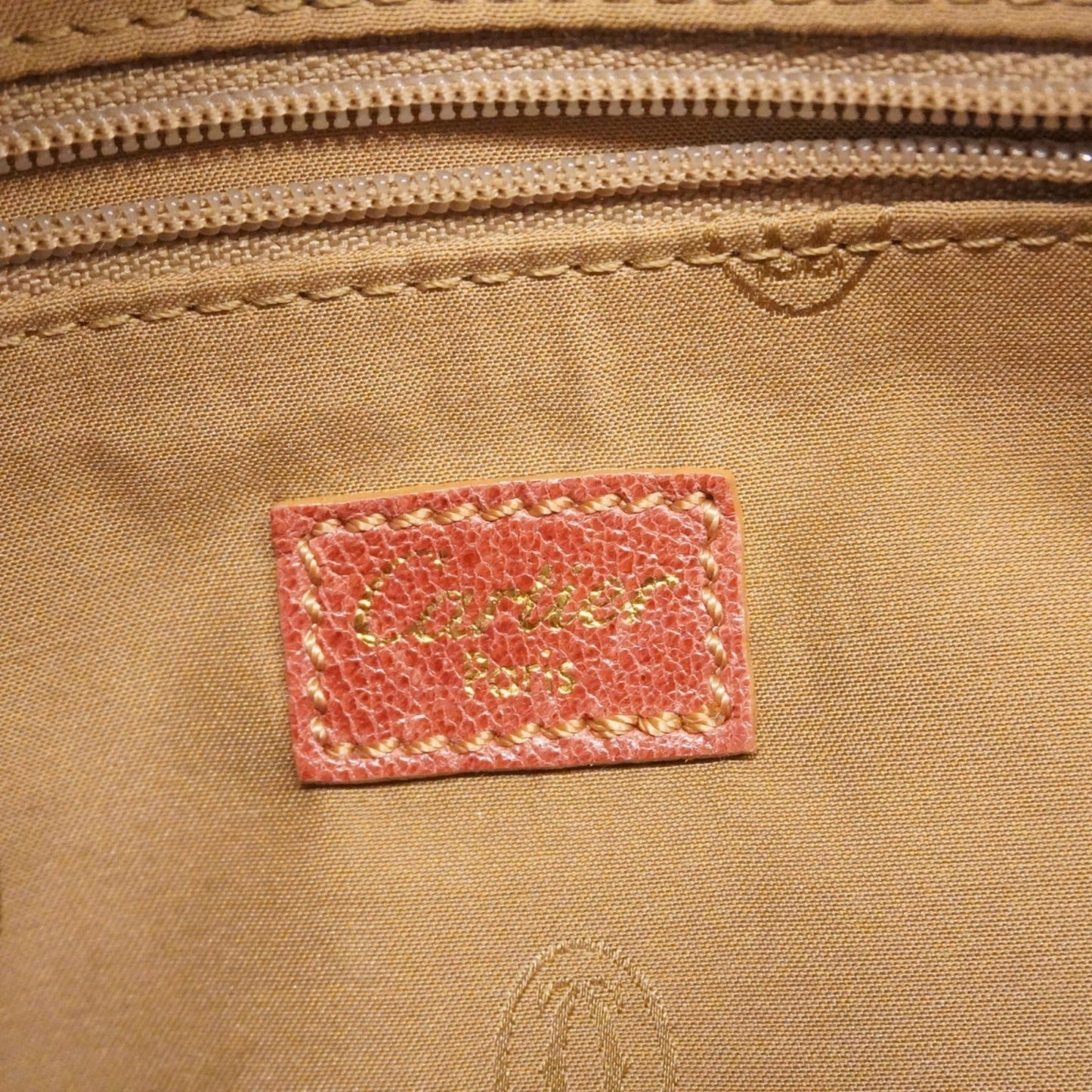 Cartier Marcello Leather Brown Handbag