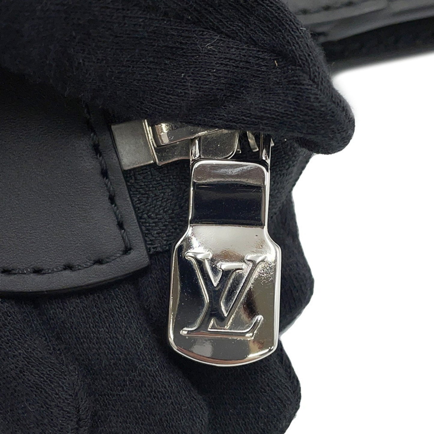 Louis Vuitton Clutch Bag Damier Infini Stand Pouch N60450 Louis Vuitton Black Second
