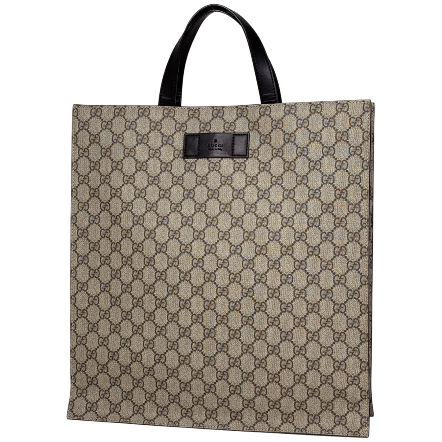 Gucci Tote Bag in Coated Canvas Leather