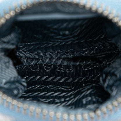 Prada Re-Edition 2000 Embroidered Mini Chain Handbag/Shoulder Bag