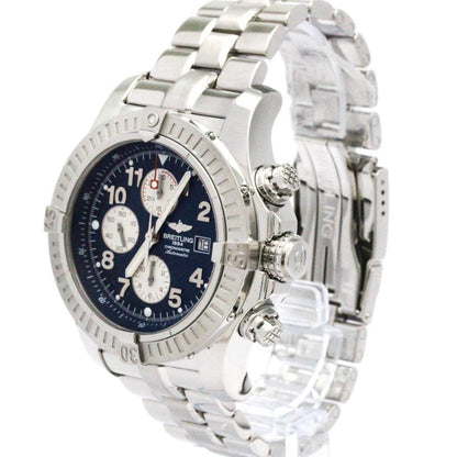 Breitling Super Avenger Chronograph Automatic Watch A13370 Polished
