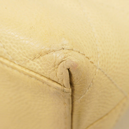 Calfskin Chanel Tote Bag Grained