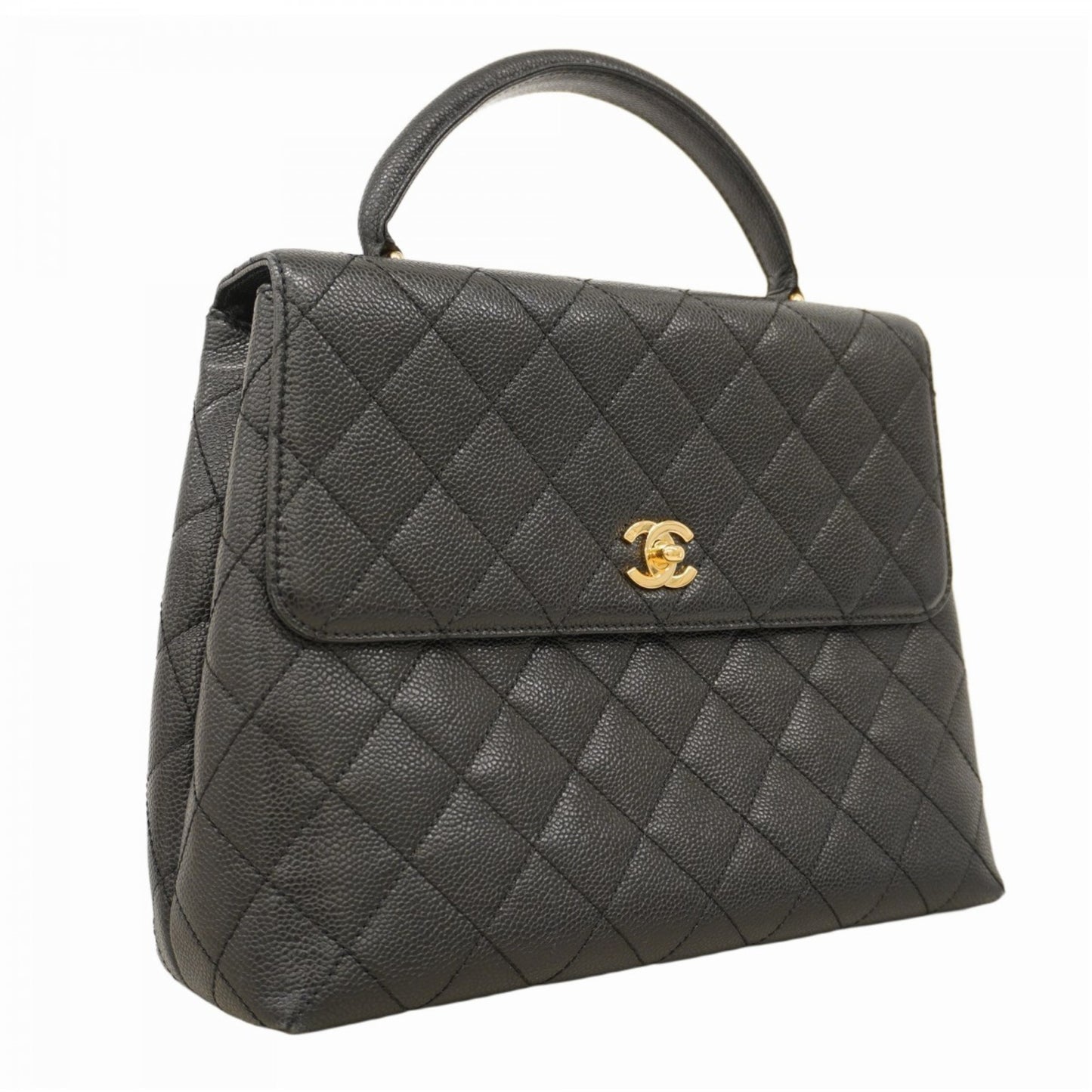 Chanel Matelasse Caviar Leather Handbag