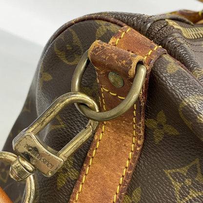 Louis Vuitton Monogram Keepall Bandouliere 50 Boston Bag M41416 Brown