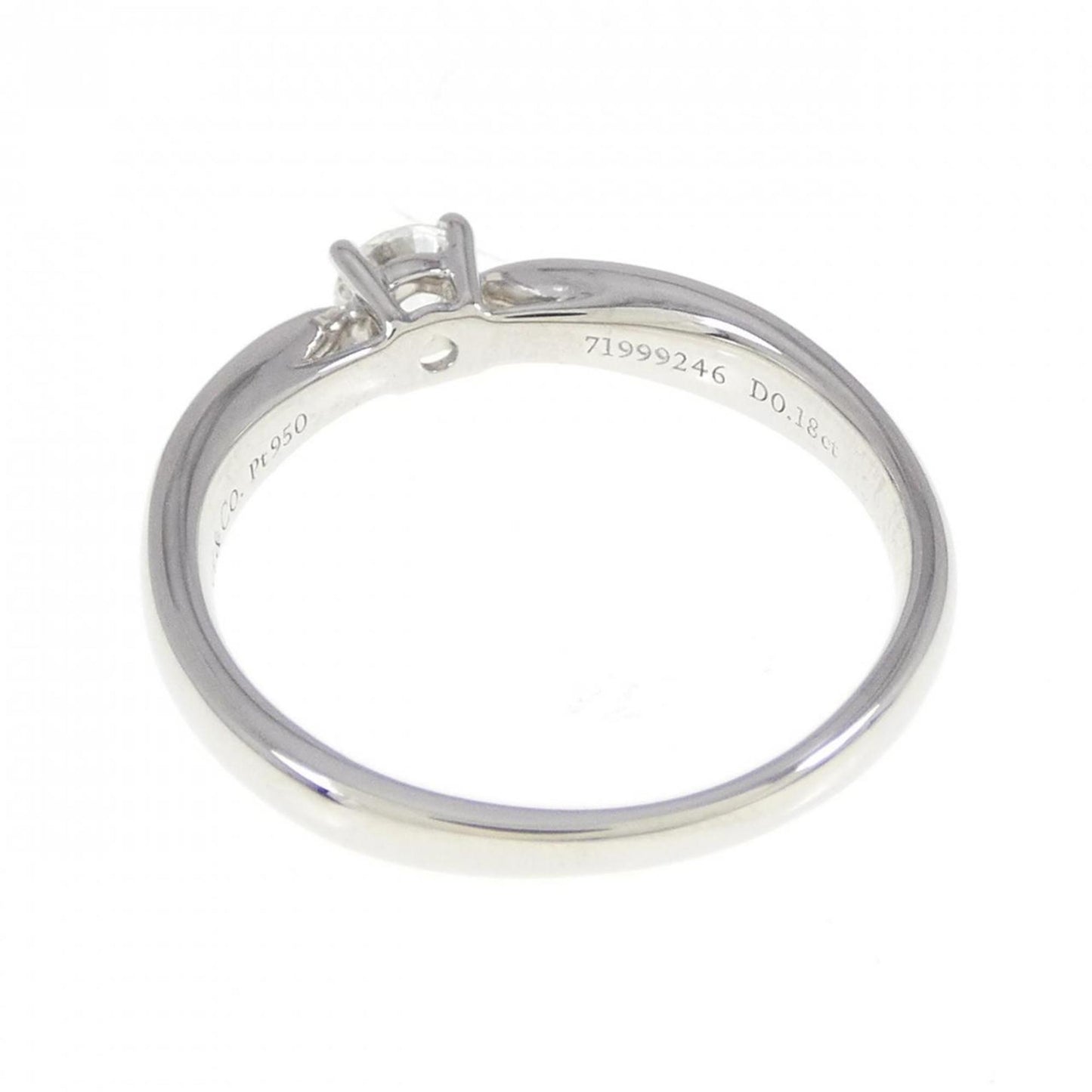 Tiffany Harmony Ring 0.18Ct H Vs1 3Ext