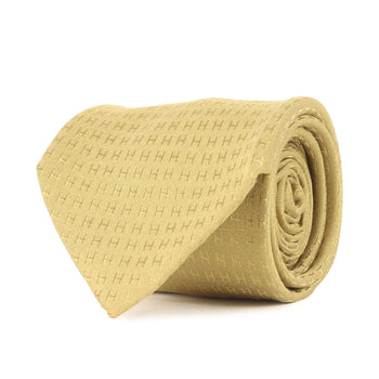 Hermes Men'S Faconne H Jacquard Silk Tie