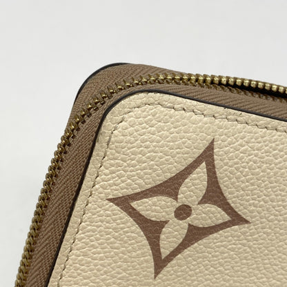 Louis Vuitton Monogram Empreinte Two-Tone Zippy Wallet M80116 Crme Bois De Rose