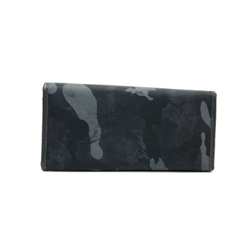 Prada Camouflage 6-Key Holder Long Key Case Nylon