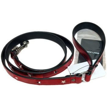 Saint Laurent Dog Leash With Star Motif