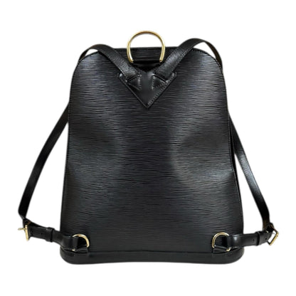 Leather Louis Vuitton Backpack Epi